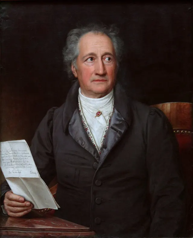 Porträt von Johann Wolfgang von Goethe (Joseph Karl Stieler)